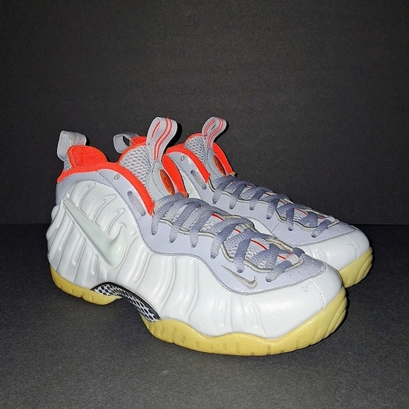 NIKE AIR FOAMPOSITE PRO PREMIUM "PURE PLATINUM" Men's Size 9.5 - Picture 6 of 14